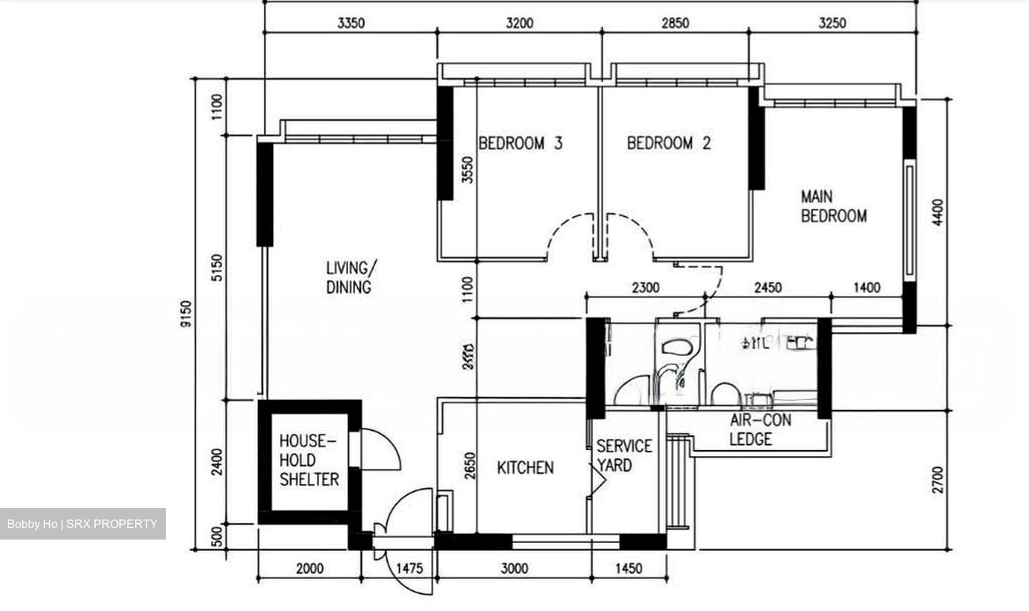 Blk 842 Woodlands Street 82 (Woodlands), HDB 4 Rooms #560026541